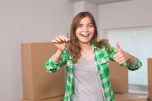 Dank Mietzertifikat in neue Wohnung eingezogen